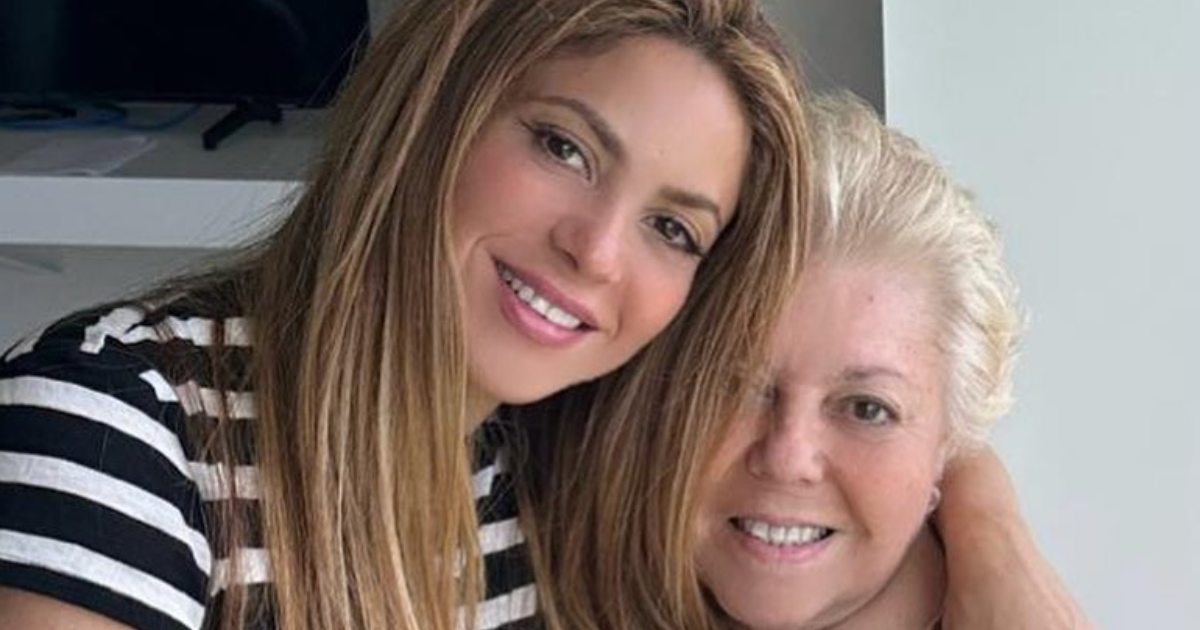 Shakira y su mamá Nidia Repoll © Instagram / Shakira