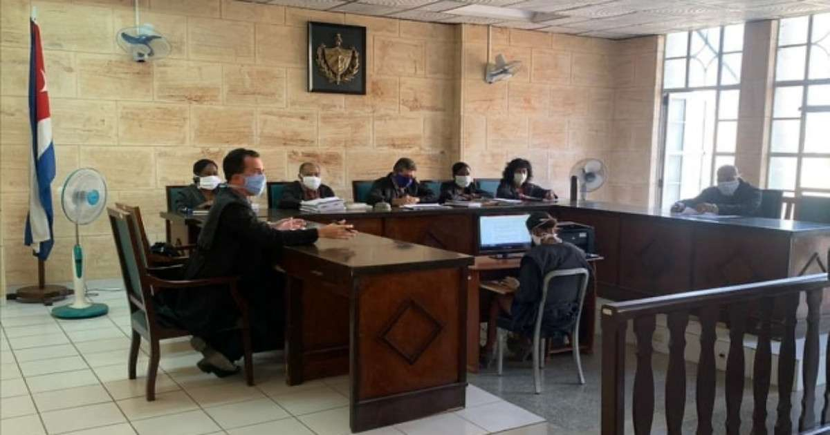 Tribunal en Cuba (imagen de referencia) © Twitter / Rubén Remigio