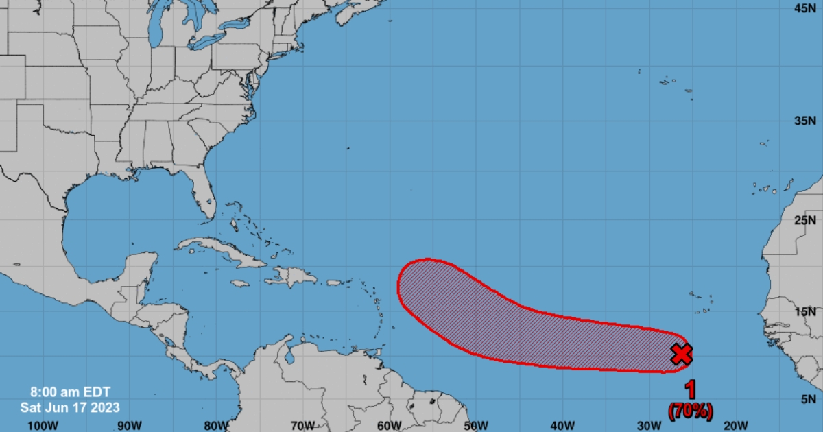 Pronóstico de la onda tropical © CNH