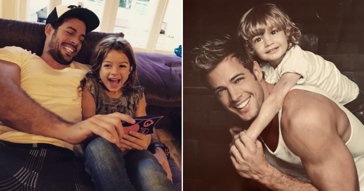 William Levy con sus hijos de pequeños © Collage / Instagram Christopher Levy y Kailey Levy