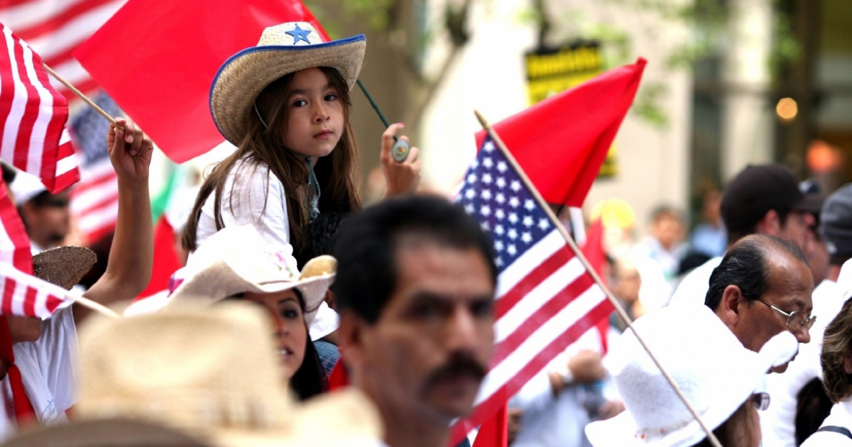Latinos en EE.UU. © Flickr/ Thomas Hawk