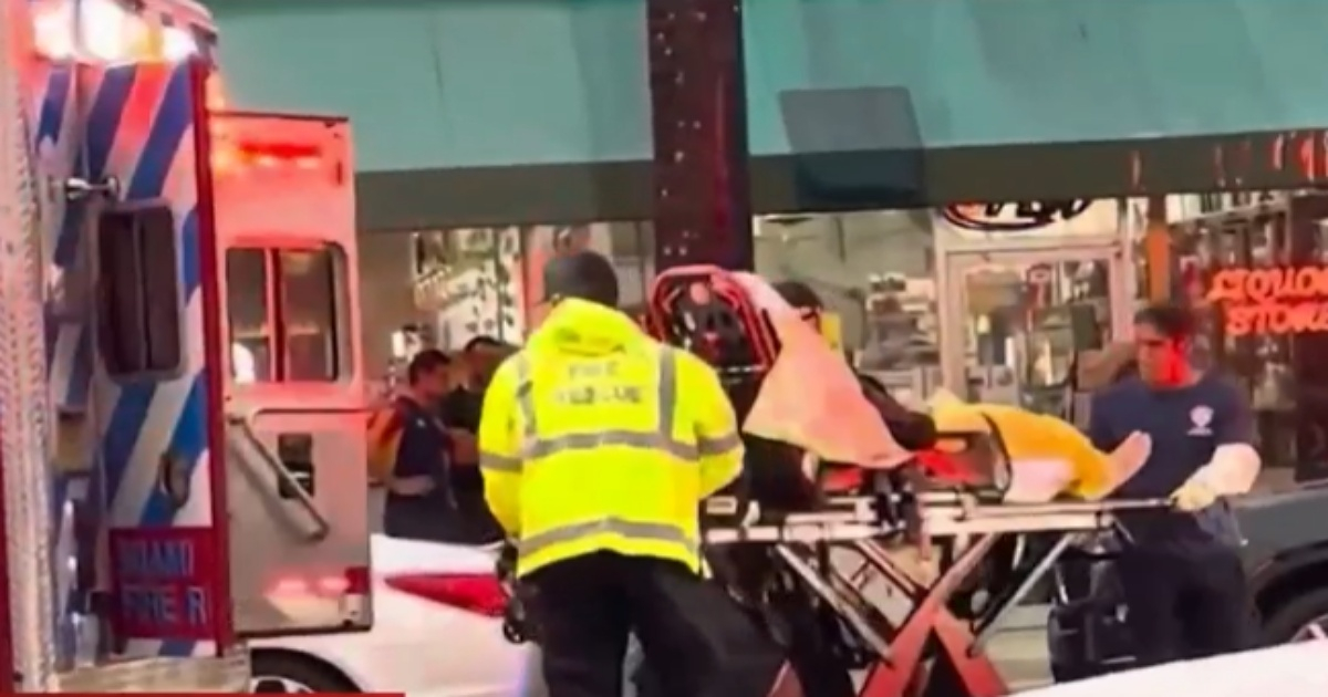 Herido en tiroteo en Miami Beach © Captura/Telemundo51