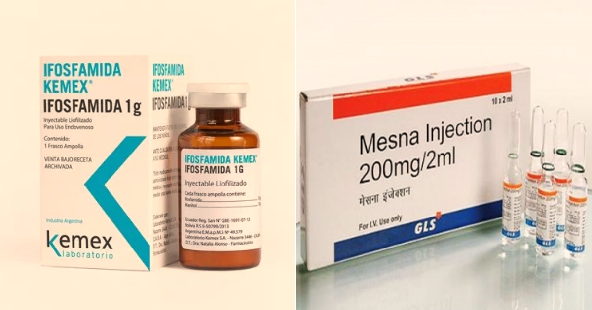 Medicamentos que necesita el paciente cubano (imágenes de referencia) © Kemex laboratorios y Egyptian Drug Store