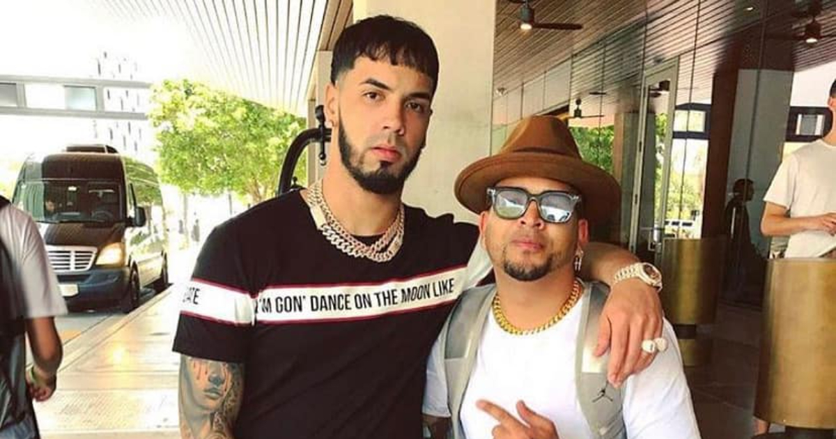 Yulién Oviedo y Anuel AA en una foto de hace unos años © Instagram / Yulien Oviedo