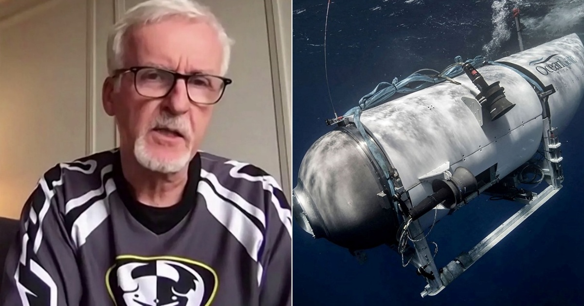James Cameron (i) y © YouTube/screenshot-ABCNews- OceanGate Expeditions