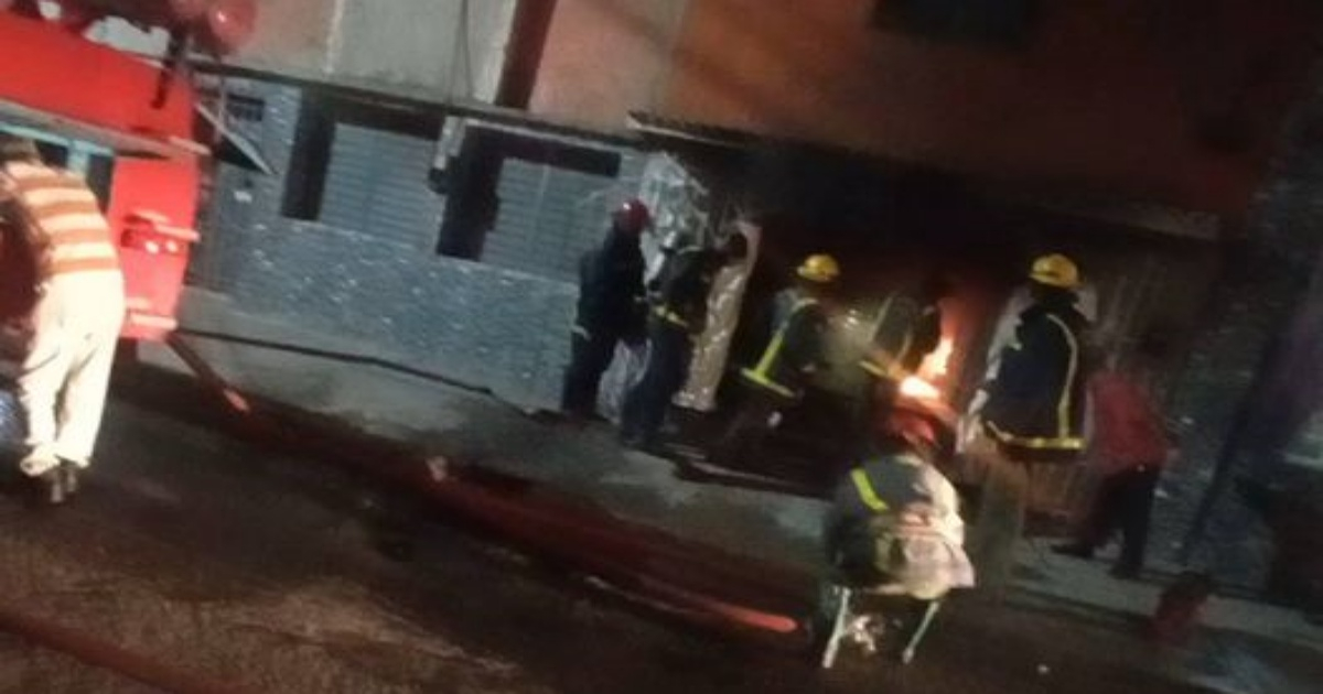 Explosión de motorina incendia casa en Las Tunas © Facebook/Manuel Antonio Pérez Machado