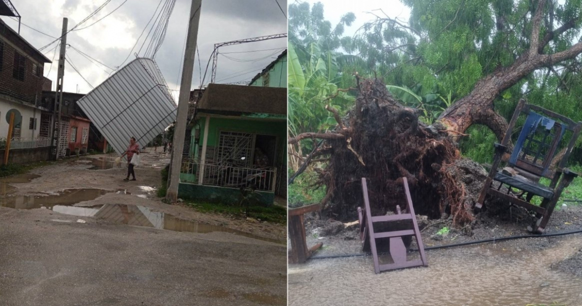 Imágenes de los daños © Facebook / 360 Holguin Compra, Venta Cuba