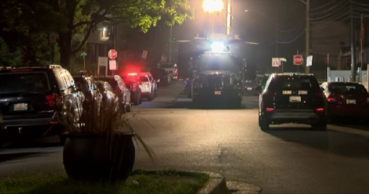 Escena del tiroteo en Baltimore © Captura de video / CNN