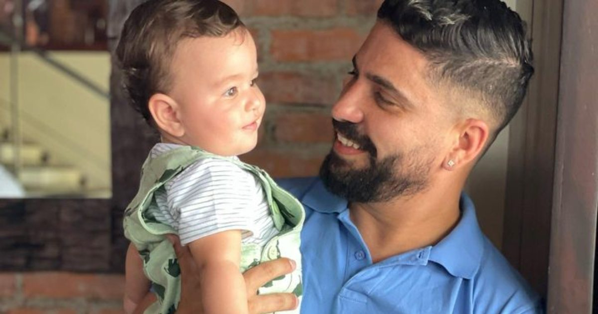 Alejandro Cuervo y su hijo Bastian © Instagram / Alejandro Cuervo
