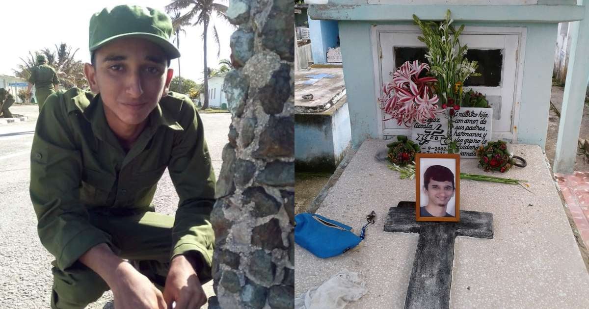 Annier Gonzáles, fallecido en el Servicio Militar © Facebook/Félix Alfredo González