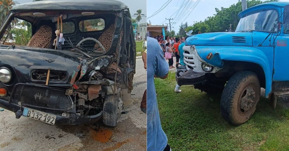 Imágenes del accidente © Facebook / ACCIDENTES BUSES & CAMIONES, por más experiencia y menos víctimas