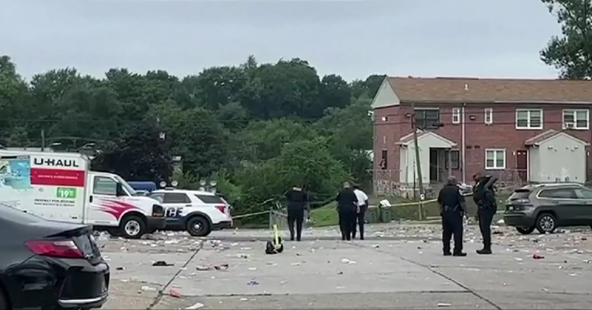 Lugar del tiroteo © Captura de video / Local 10 News