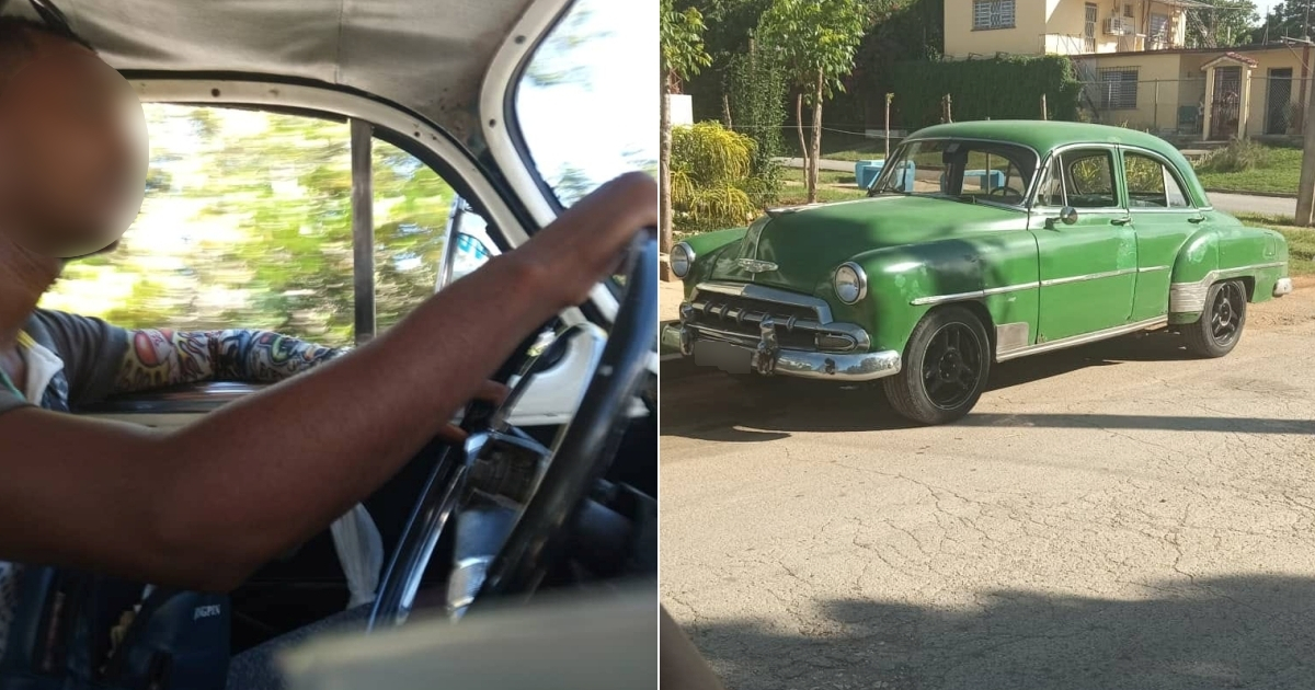 Taxista de La Habana © Facebook / DIP La Habana