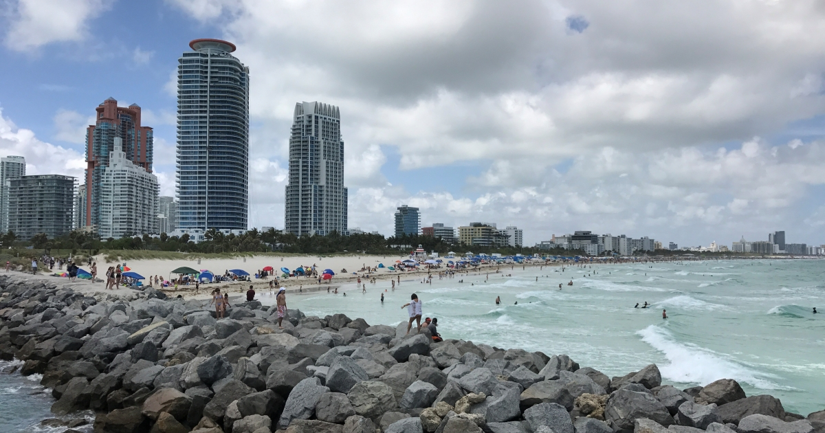Playa de Miami © CiberCuba