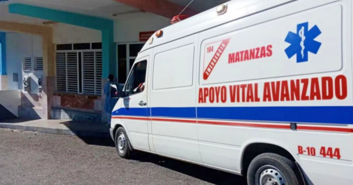 Ambulancia en Matanzas (Imagen de referencia) © TV Yumurí