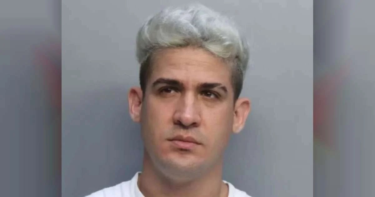 Pablo Casademunt, arrestado en Miami. © Departamento Correccional de Miami-Dade