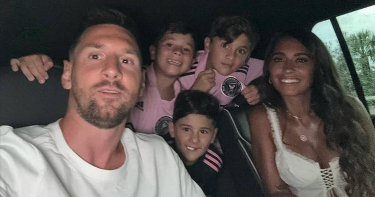 Familia Messi © Instagram Antonela Roccuzzo