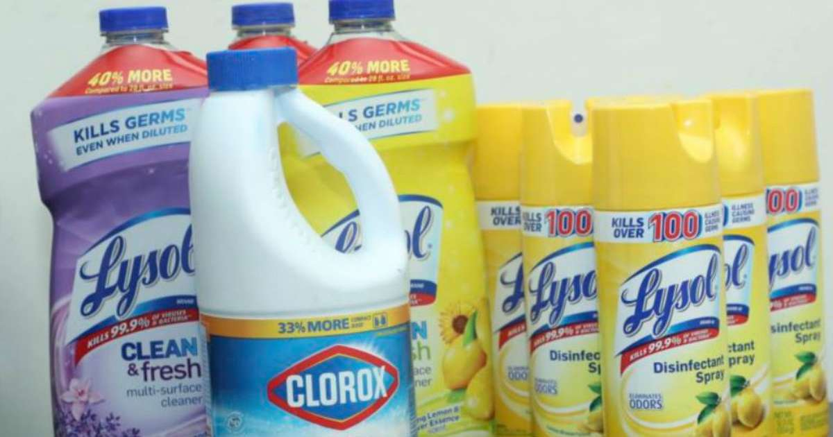 Productos desinfectantes (imagen de referencia) © Wikimedia Commons