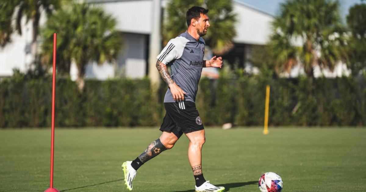 Lionel Messi © Twitter / Inter Miami CF