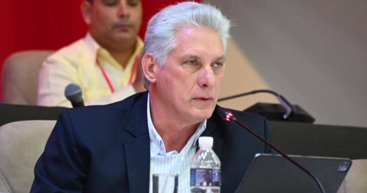 Miguel Diaz-Canel, presidente de Cuba © Captura de pantalla