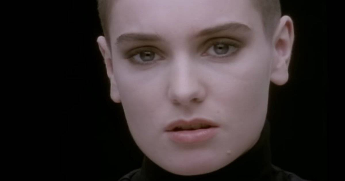 Sinéad O´Connor © Captura de video "Nothing compares 2 U"