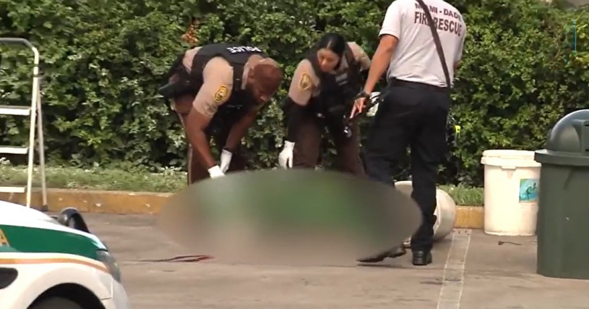 Escena del crimen © Captura de video NBC6