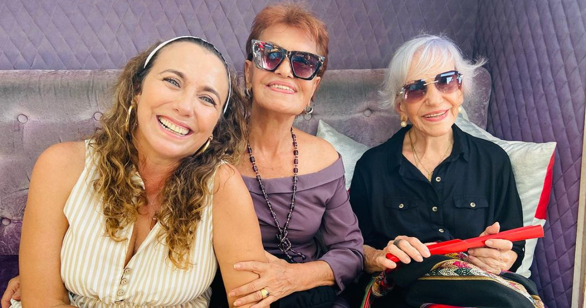 Tahimí Alvariño, Verónica Lynn y Mirtha Ibarra: Tres grandes de la actuación en Cuba © Instagram / Tahimí Alvariño