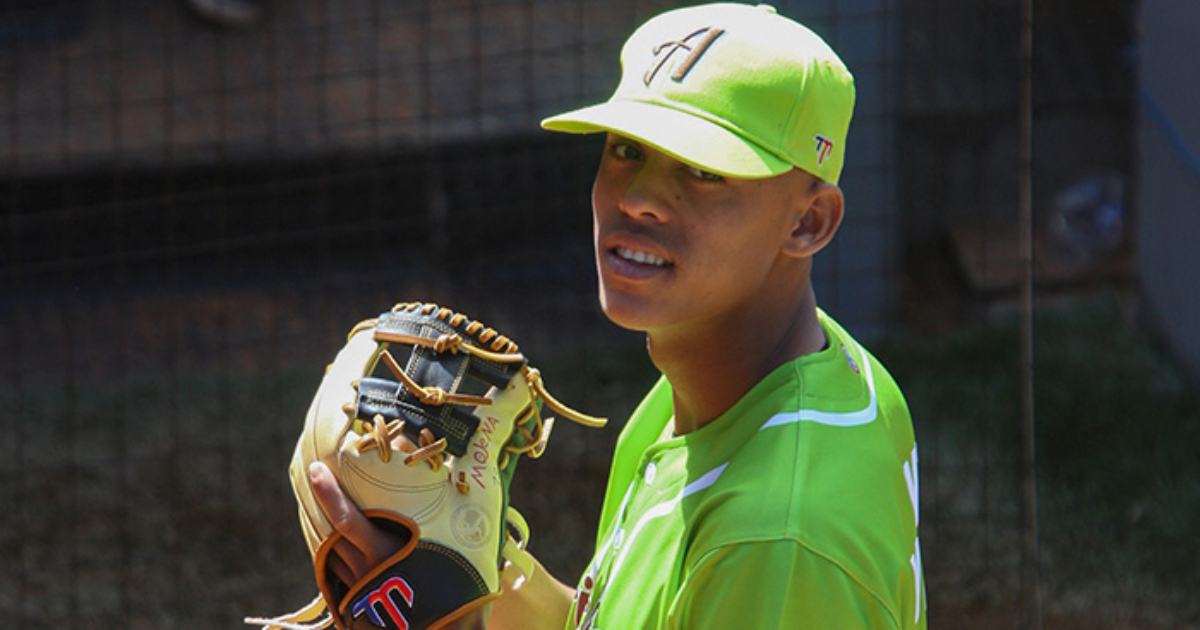 Pitcher Alexander Valiente © Twitter / @LVBP_Oficial