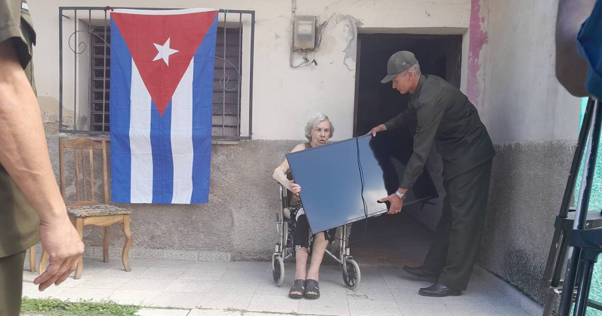 Anciana cubana © Facebook / Realidades desde Holguín