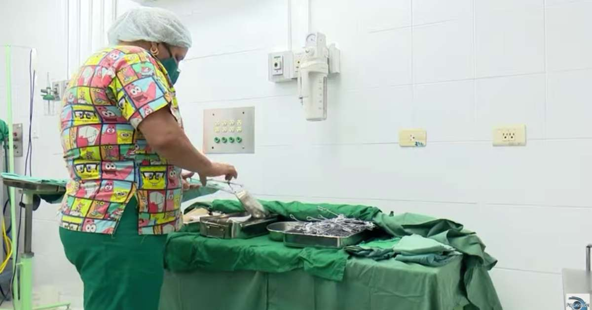 Hospital cubano © Captura de video / PerlavisiónTV