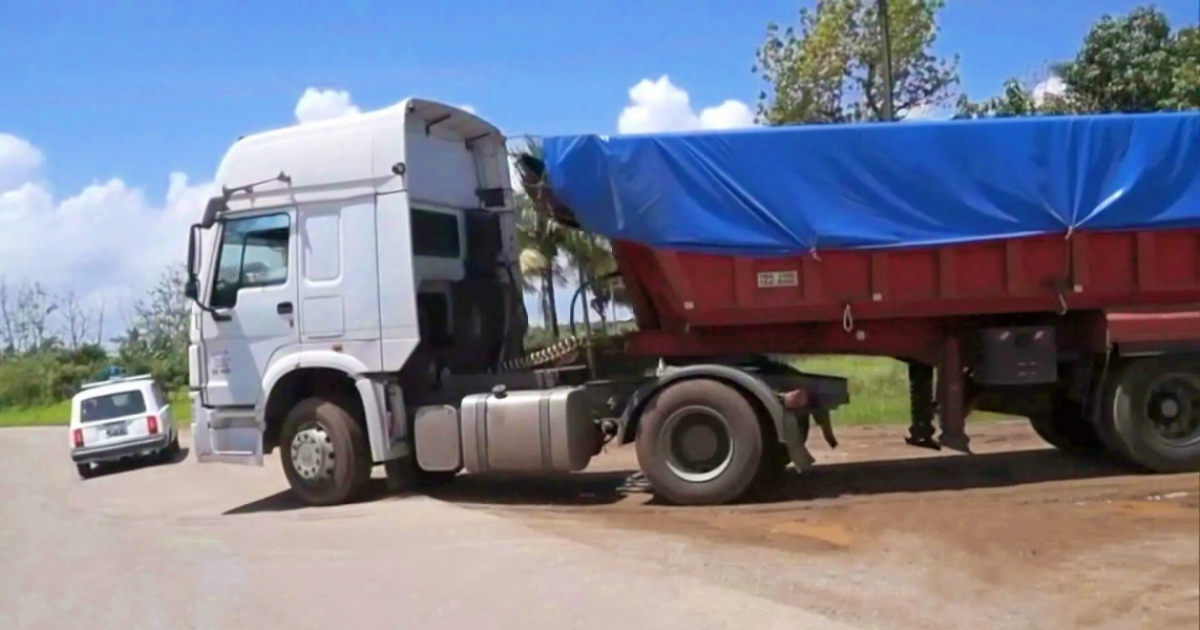 Camión en Cuba (Imagen de referencia) © Captura de video YouTube / Canal Caribe