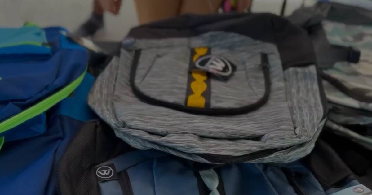 Mochilas para la escuela © Telemundo 51