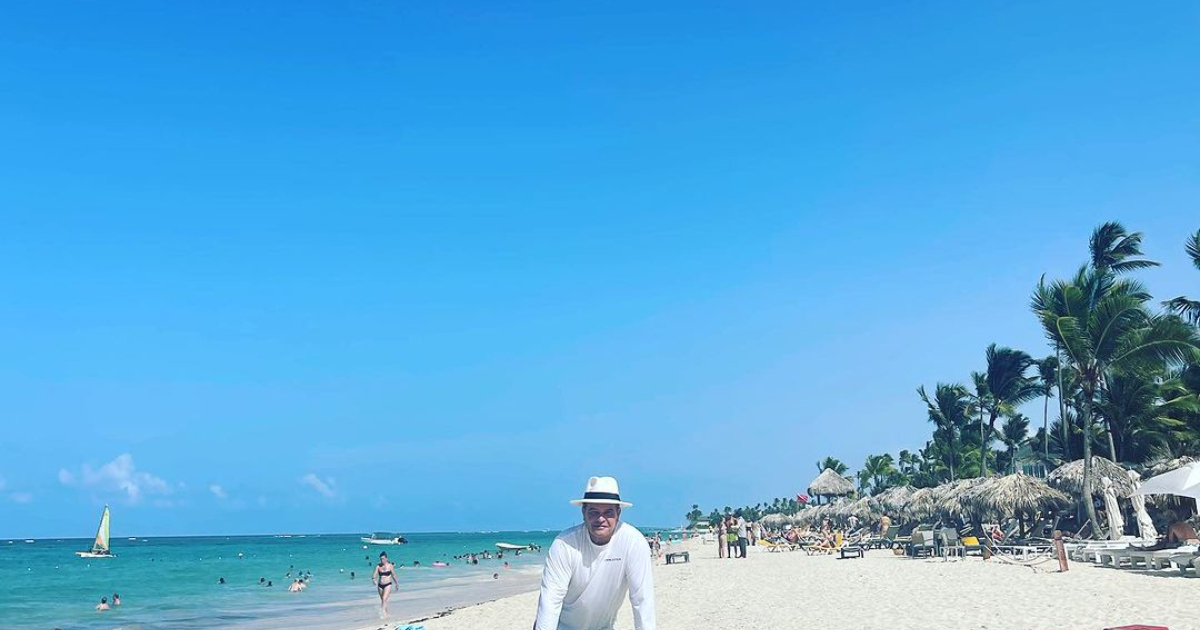 Orlando Fundichely en Punta Cana © Instagram / Orlando Fundichely