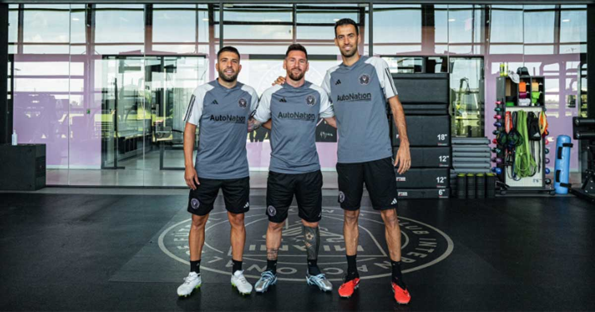 Alba, Messi y Busquets, las claves del Inter. © @InterMiamiCF