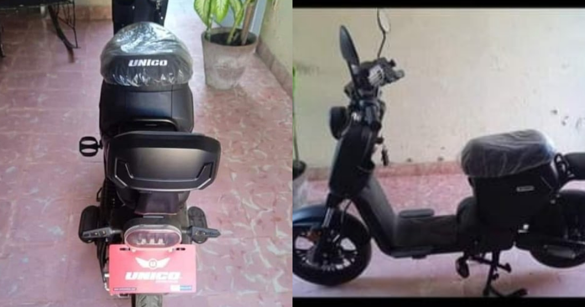 Moto eléctrica robada en Camagüey © Facebook / Arle Morata 
