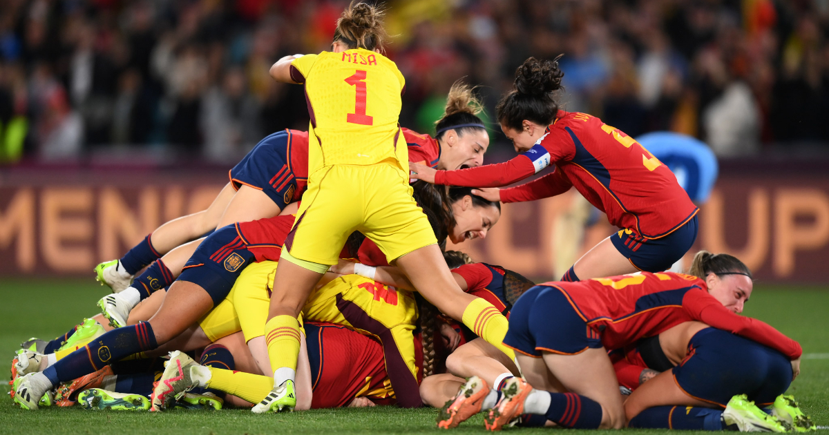 España campeona del mundo en fútbol femenino © Twitter / FIFAWWC
