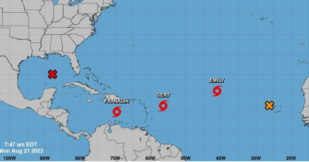 Tormentas tropicales en el Atlántico © NOAA