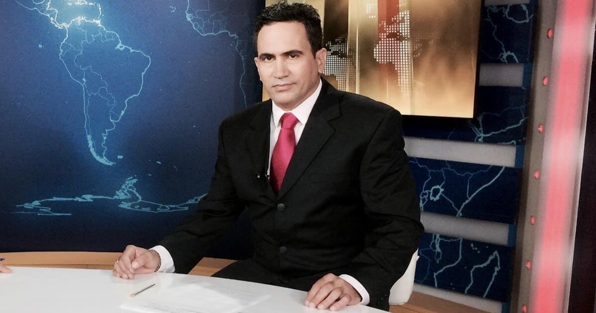 Yunior Morales en la televisión cubana © Yunior Morales / Facebook