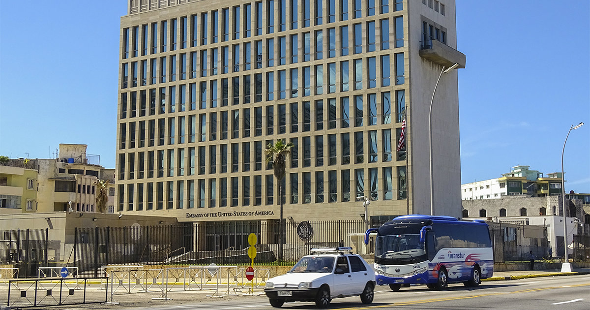 Embajada de Estados Unidos en Cuba. © CiberCuba.