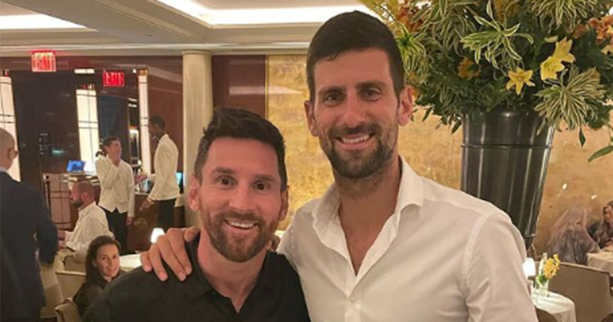  © Novak Djokovic/Instagram.