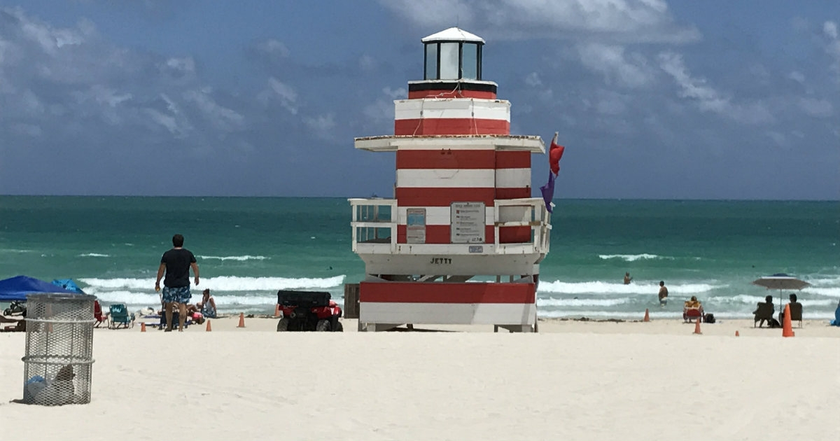 Playa de Miami Beach (imagen de referencia) © CiberCuba