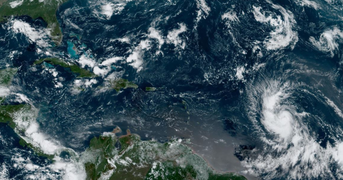 Útima imagen de satélite © NOAA 
