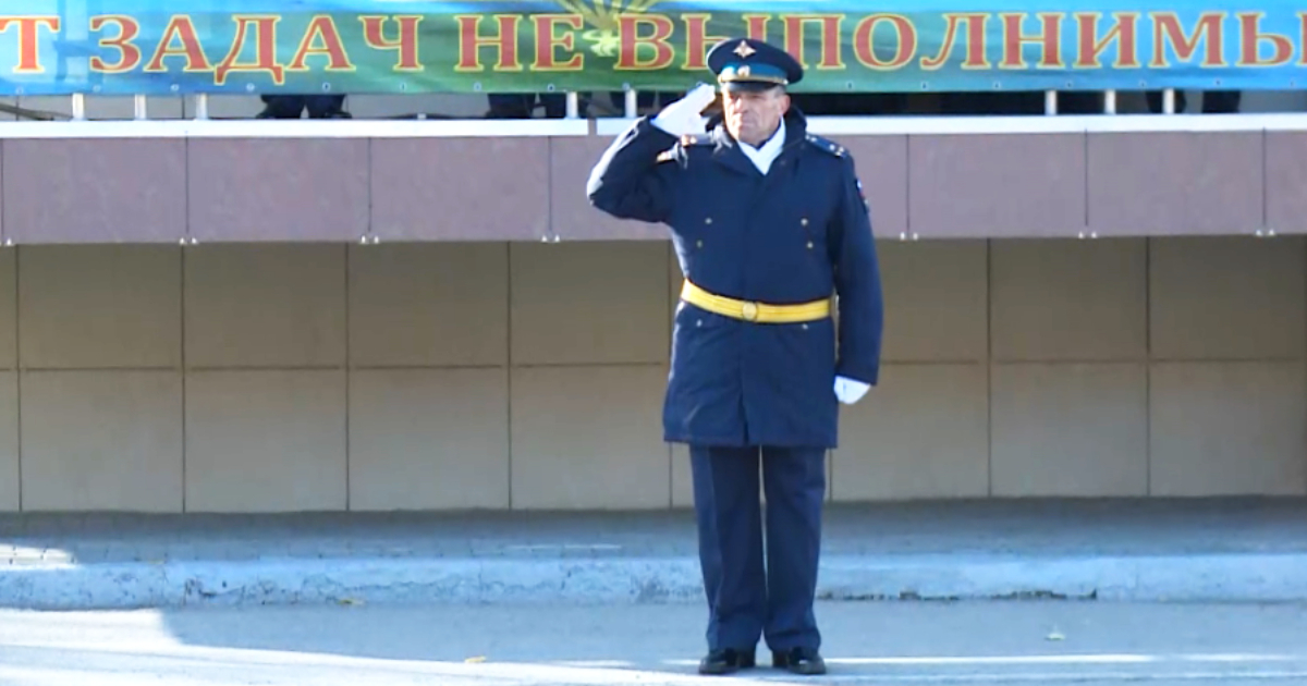 El Coronel Román Andreyevich Borsuk, jefe del Regimiento 137 de Paracaidistas en Riazan © Ryazan Vedomosti