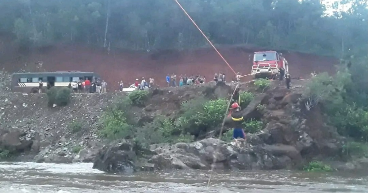 Imágenes del rescate © Facebook / Tele Cristal