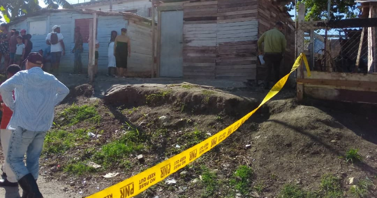 Zona en que fue encontrado el cadáver del menor © Habana Noticias / Facebook