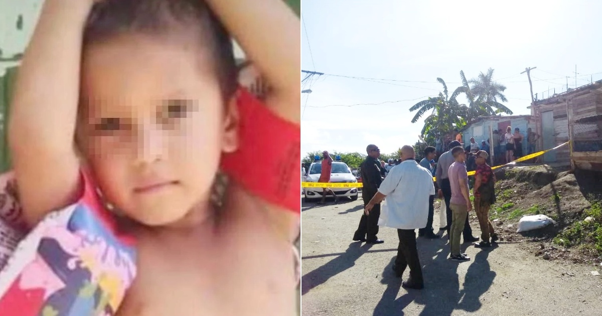 El niño fallecido (i) y Zona en que apareció el cuerpo del menor (d) © Collage Redes sociales - Facebook/Noticias Habana