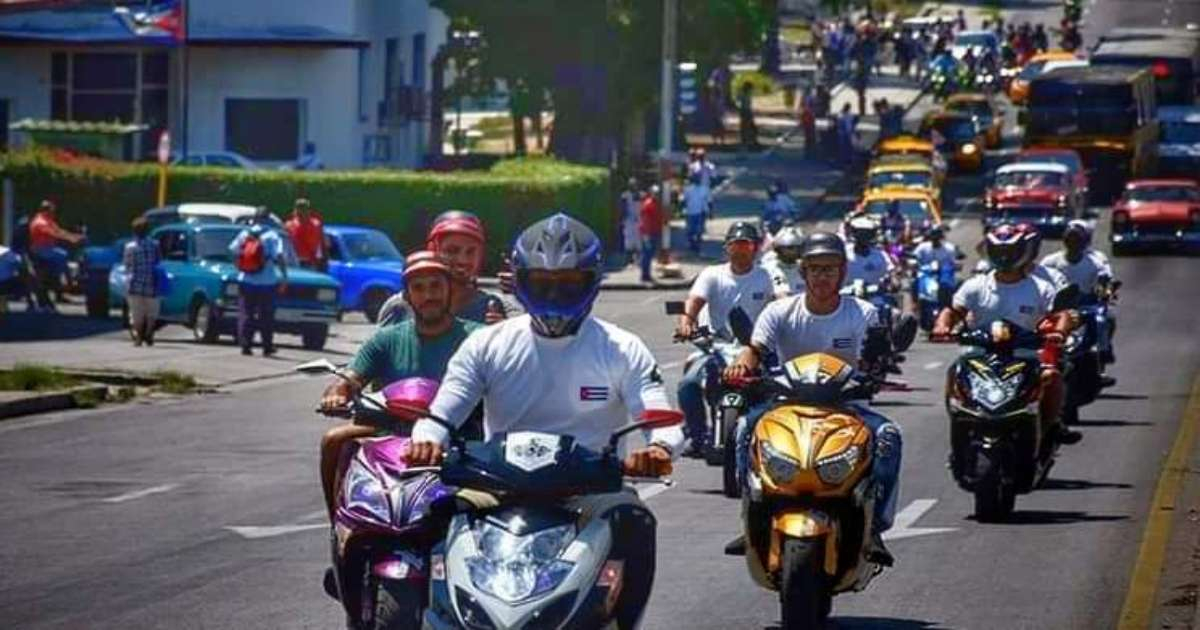 El robo de motos se ha vuelto muy frecuente en Cuba (imagen de referencia) © Facebook/MOTO Eléctrica CUBA