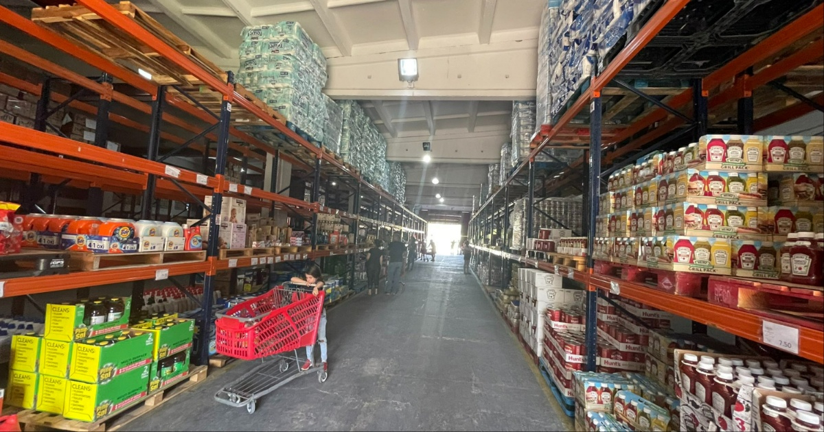 Supermercado privado en La Habana © Twitter / @CNN_Oppmann