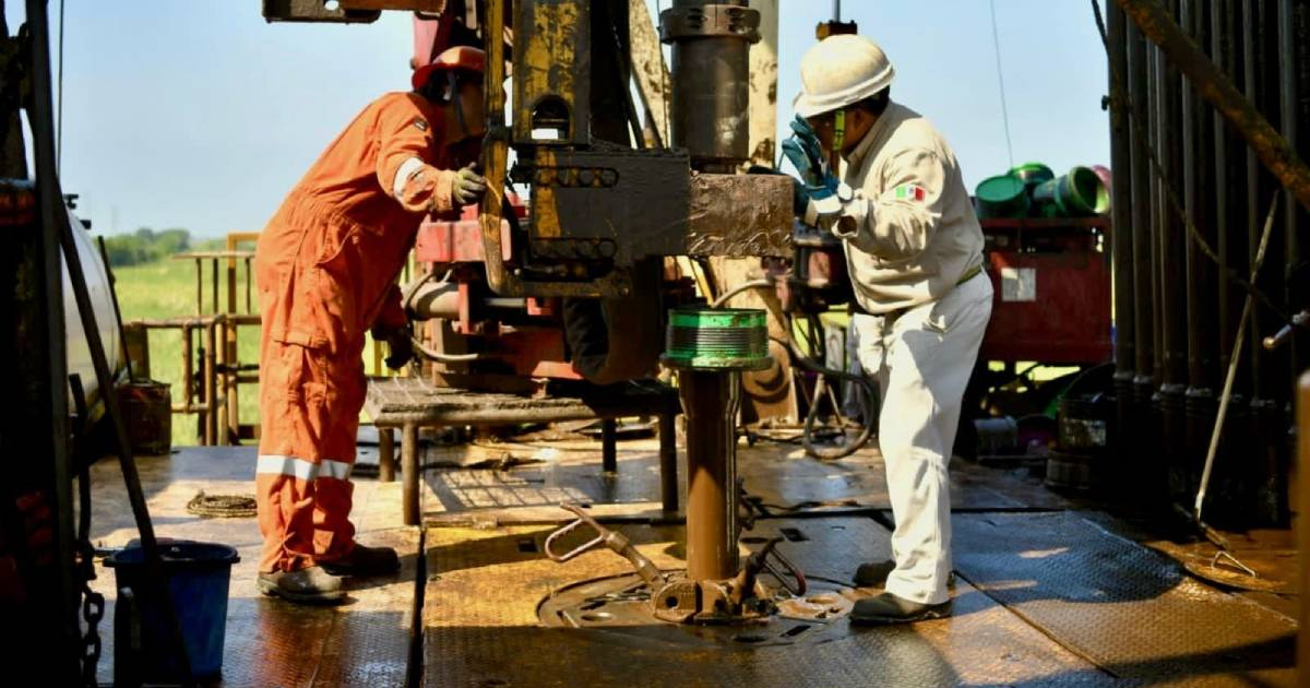 Extracción de petróleo en México (imagen de referencia) © Facebook Pemex