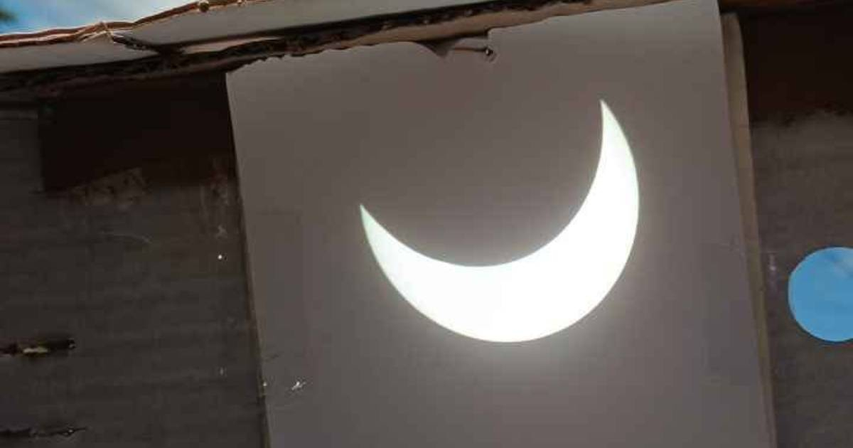 Eclipse solar en Cuba © Juventud Técnica